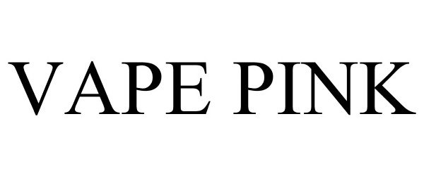 Trademark Logo VAPE PINK