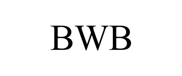 Trademark Logo BWB