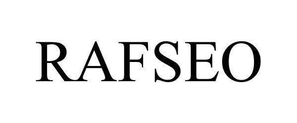 Trademark Logo RAFSEO