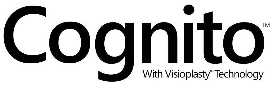 Trademark Logo COGNITO WITH VISIOPLASTY TECHNOLOGY