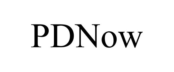Trademark Logo PDNOW