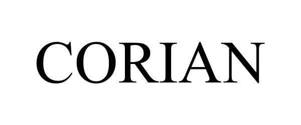 Trademark Logo CORIAN