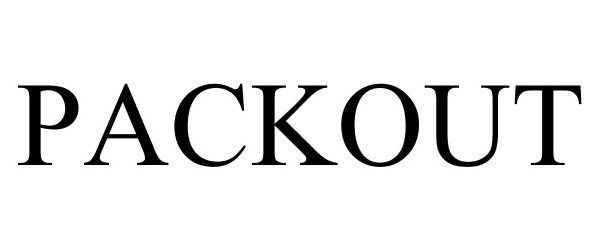 Trademark Logo PACKOUT