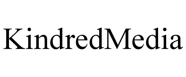 Trademark Logo KINDREDMEDIA