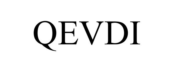 Trademark Logo QEVDI