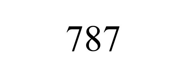 Trademark Logo 787