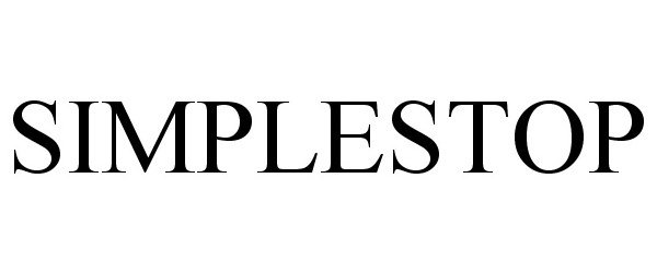 Trademark Logo SIMPLESTOP