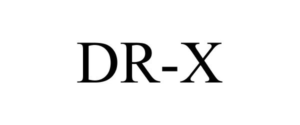 Trademark Logo DR-X