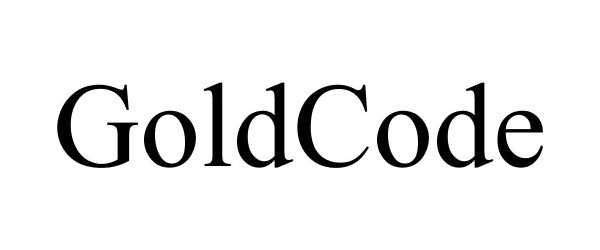 Trademark Logo GOLDCODE