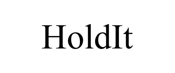 Trademark Logo HOLDIT