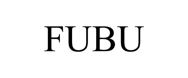 Trademark Logo FUBU