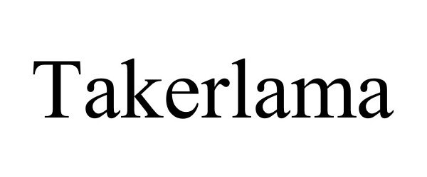 Trademark Logo TAKERLAMA