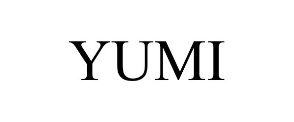 Trademark Logo YUMI