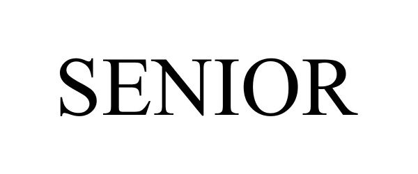 Trademark Logo SENIOR