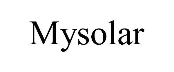 MYSOLAR