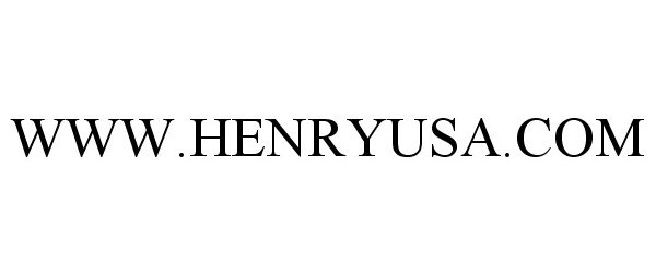  WWW.HENRYUSA.COM