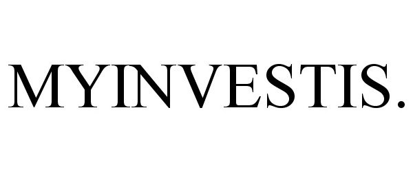 Trademark Logo MYINVESTIS.