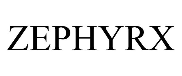 Trademark Logo ZEPHYRX