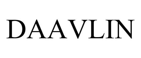 Trademark Logo DAAVLIN