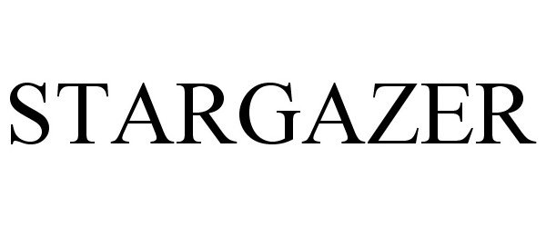 Trademark Logo STARGAZER