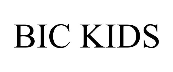 Trademark Logo BIC KIDS