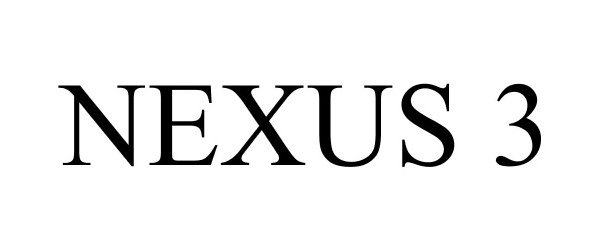 Trademark Logo NEXUS 3