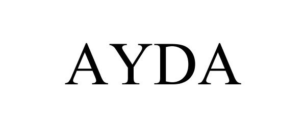 Trademark Logo AYDA