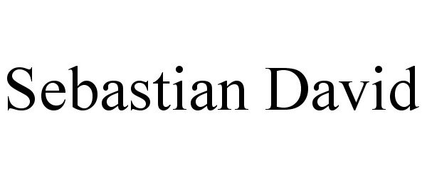 Trademark Logo SEBASTIAN DAVID