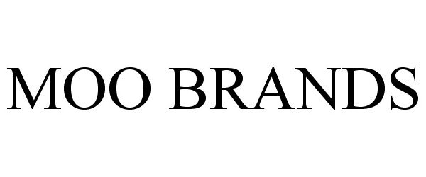 Trademark Logo MOO BRANDS