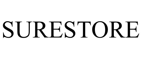 Trademark Logo SURESTORE