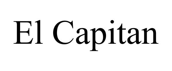 Trademark Logo EL CAPITAN