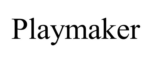 Trademark Logo PLAYMAKER