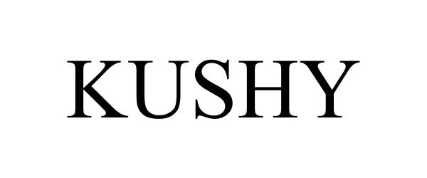 Trademark Logo KUSHY