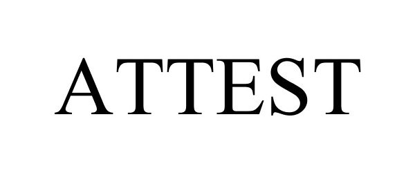 Trademark Logo ATTEST