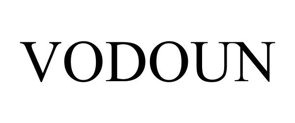 Trademark Logo VODOUN