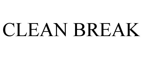 Trademark Logo CLEAN BREAK