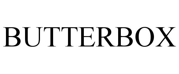 Trademark Logo BUTTERBOX