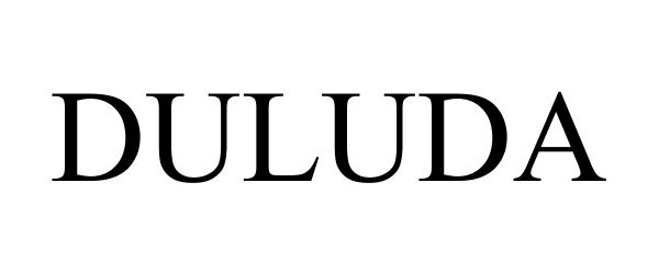 Trademark Logo DULUDA