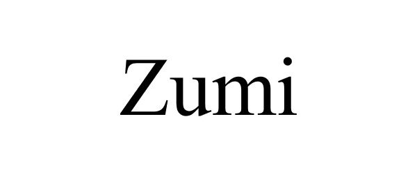 Trademark Logo ZUMI