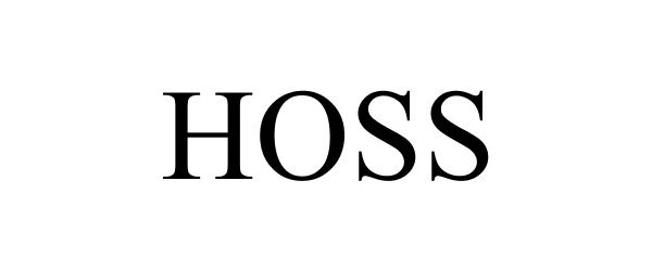 Trademark Logo HOSS