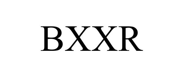  BXXR