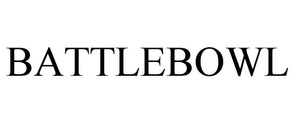 Trademark Logo BATTLEBOWL