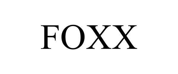  FOXX