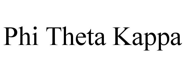  PHI THETA KAPPA