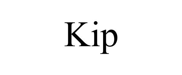 Trademark Logo KIP