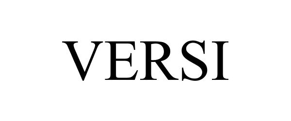 Trademark Logo VERSI