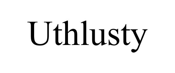 Trademark Logo UTHLUSTY