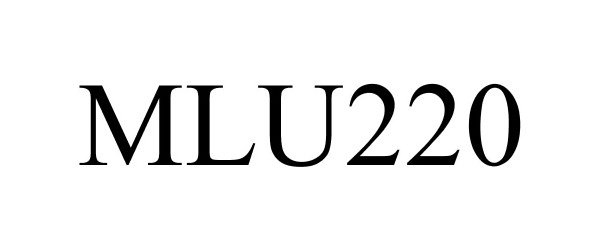 Trademark Logo MLU220
