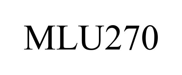 Trademark Logo MLU270