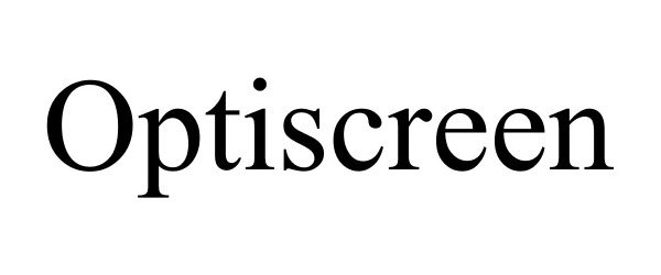 Trademark Logo OPTISCREEN